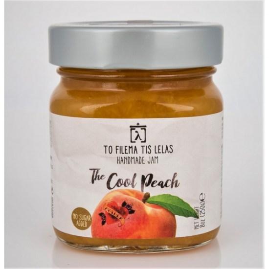 the-cool-peach-no-sugar-jam-to-filema-tis-lelas-225g