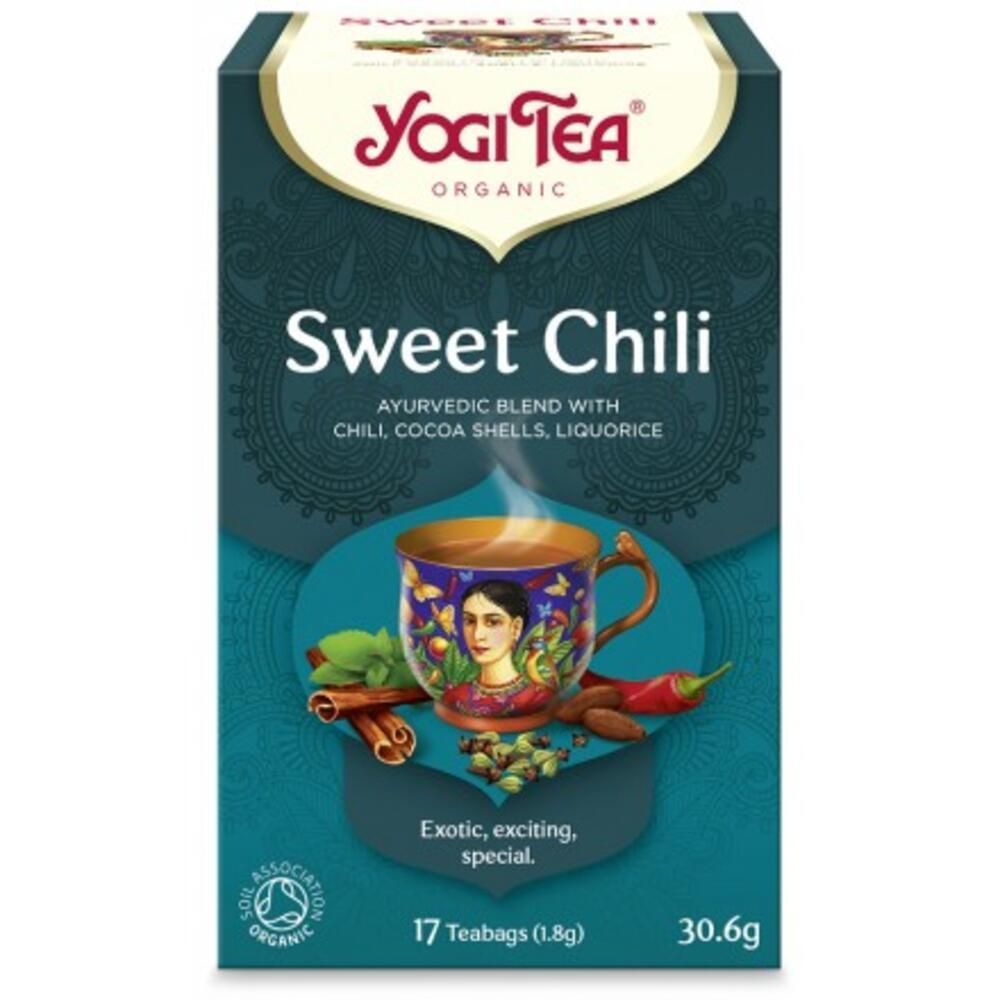 YYOGI TEA SWEET CHILI   ΒΙΟ 30,6ΓΡ