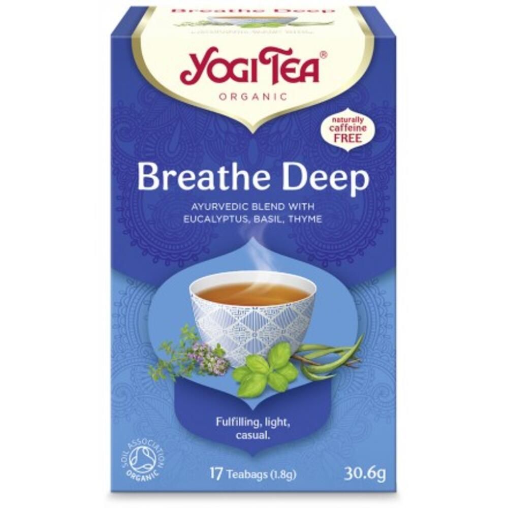 YOGI TEA BREATH DEEP  ΒΙΟ 30,6ΓΡ