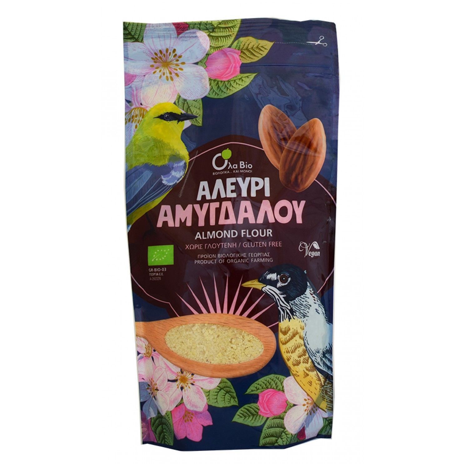 ΑΛΕΥΡΙ ΑΜΥΓΔΑΛΟΥ ΒΙΟ 250gr
