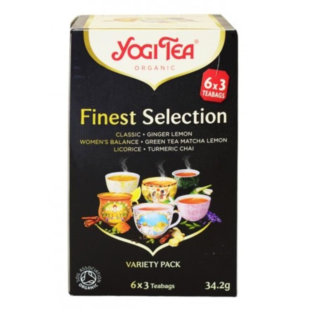 YOGI TEA FINEST SELECTION  ΒΙΟ 34,2ΓΡ