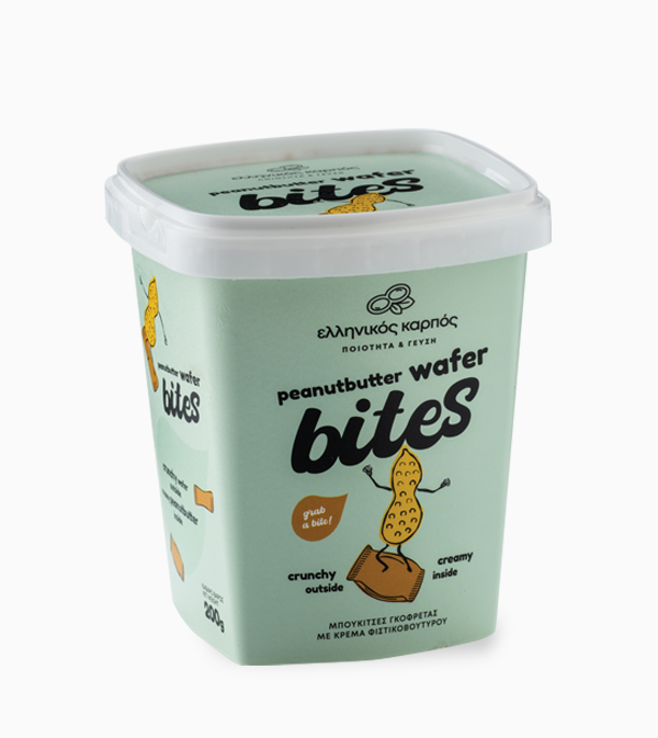 Peanut Butter Wafer Bites 200gr.