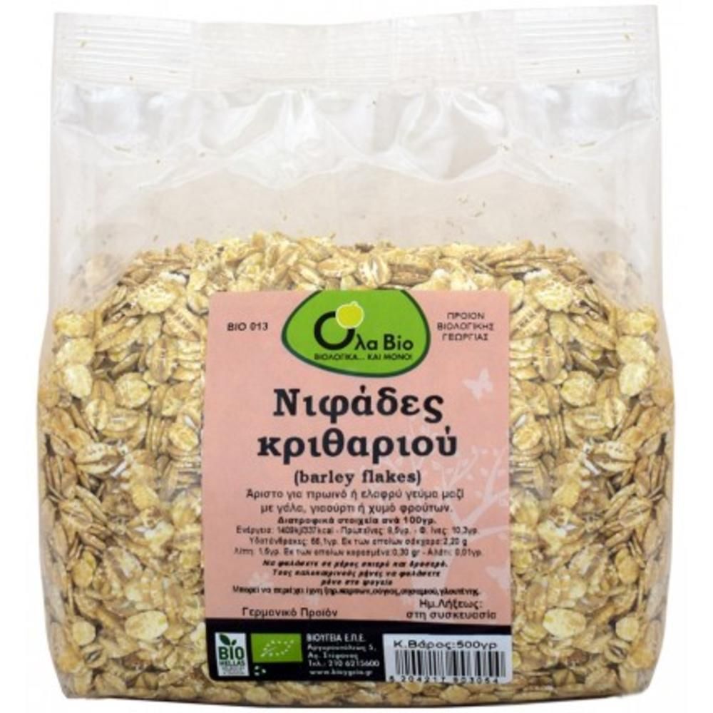 Νιφάδες Kριθαριού bio 500 γρ.