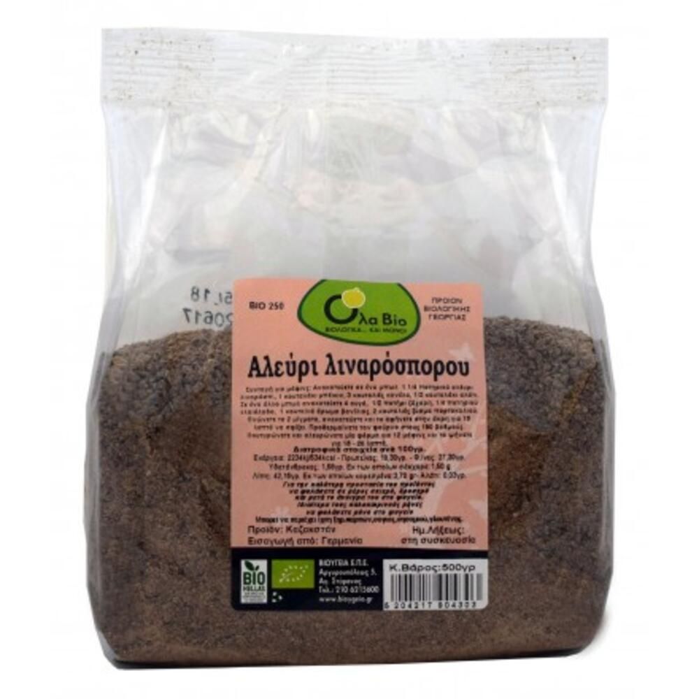 Αλεύρι Λιναρόσπορου Bio 500gr