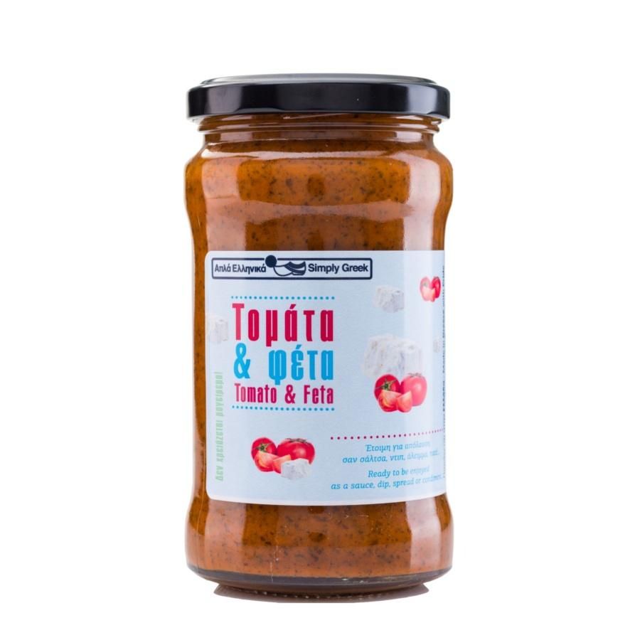 Σάλτσα Τομάτας & Φέτα 280γρ.