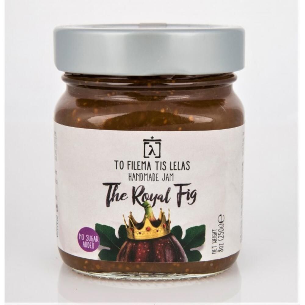 Μαρμελάδα Σύκο Χωρίς Ζάχαρη 'Το Φίλεμα της Λέλας' 240γρ.